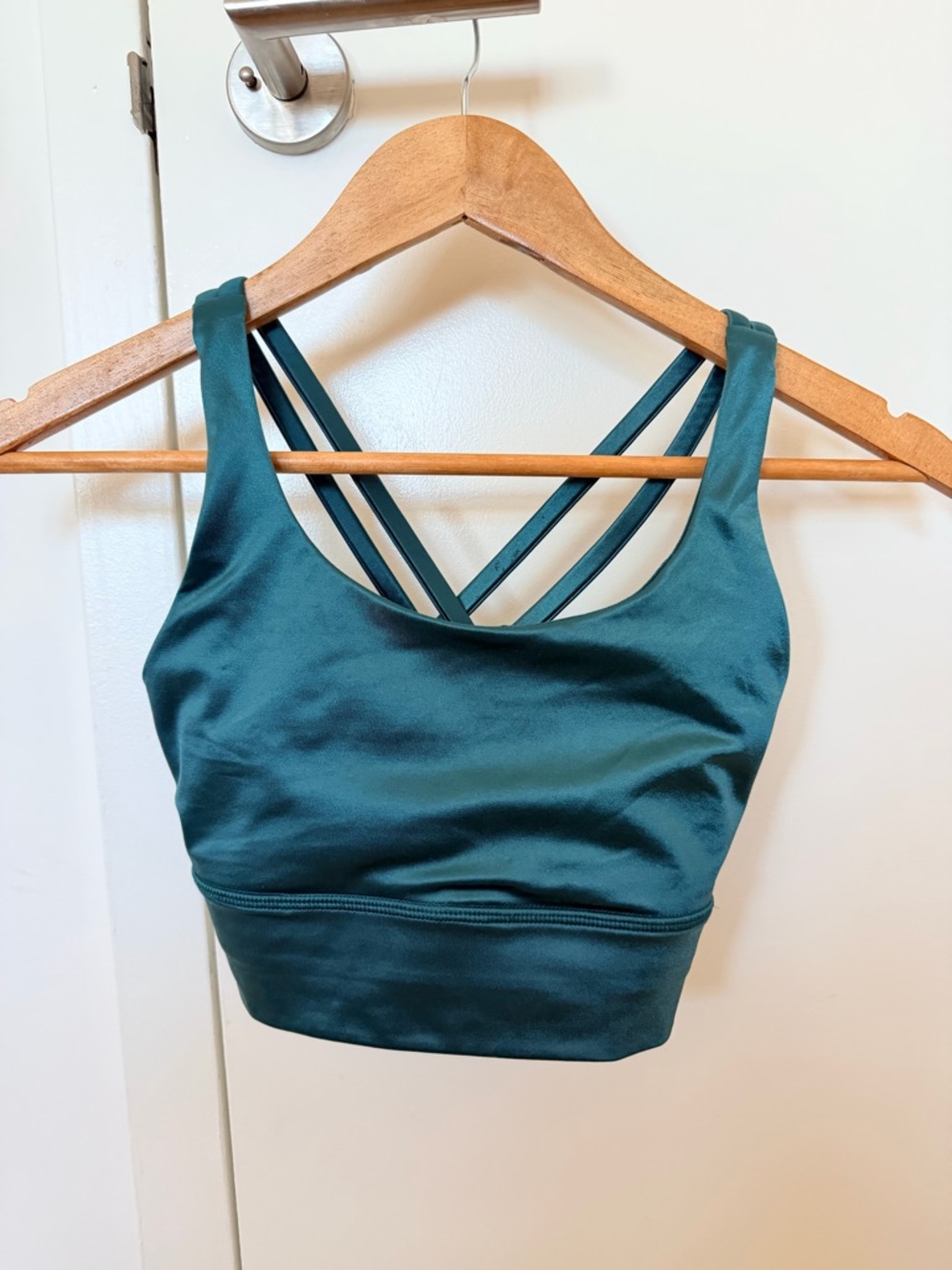 Women's Strappy Back Bralette - Teal
